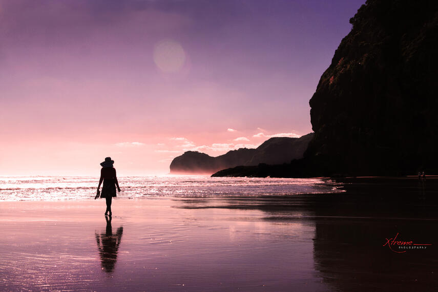 Piha Beach, New Zealand, 2012